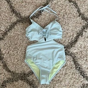 Light blue one piece 🌸 FINAL PRICE DROP 🌸